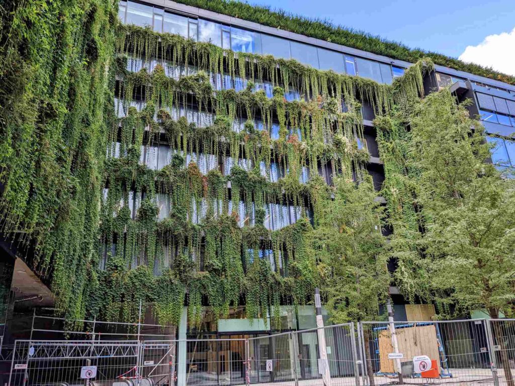 Fassadenbegrünung Calwer Passage Stuttgart