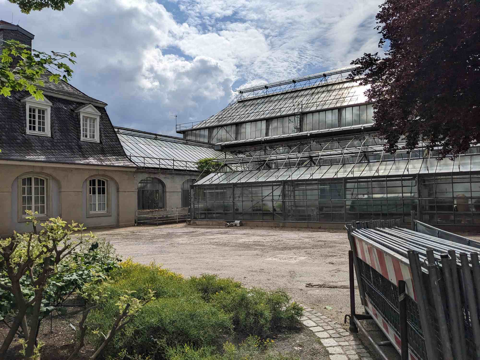 Zurück ins Barock Umbau im Botanischen Garten StadtGrün Heidelberg